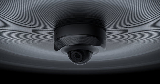 Ajax Systems DomeCam Zwart Mini 8MP IP-beveiligingscamera