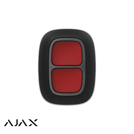 Ajax Systems Dubbele Paniekknop (Zwart)