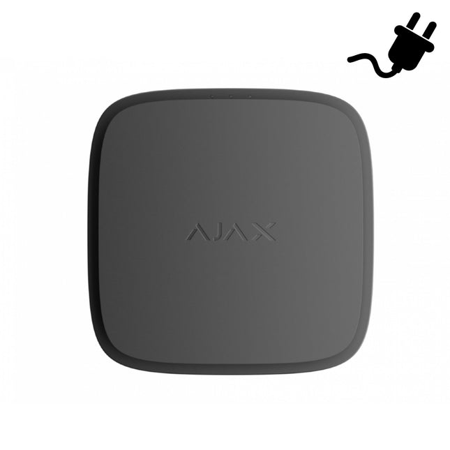 Ajax Systems FireProtect 2 AC (Hitte/Rook/CO) Netstroom Zwart