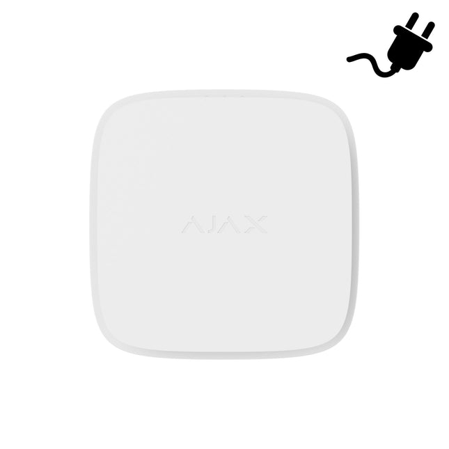 Ajax Systems FireProtect 2 AC (Koolmonoxide) Netstroom Wit