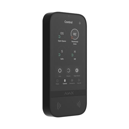 Ajax Systems KeyPad TouchScreen Zwart