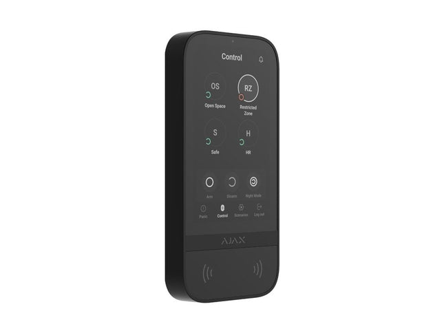 Ajax Systems KeyPad TouchScreen Zwart