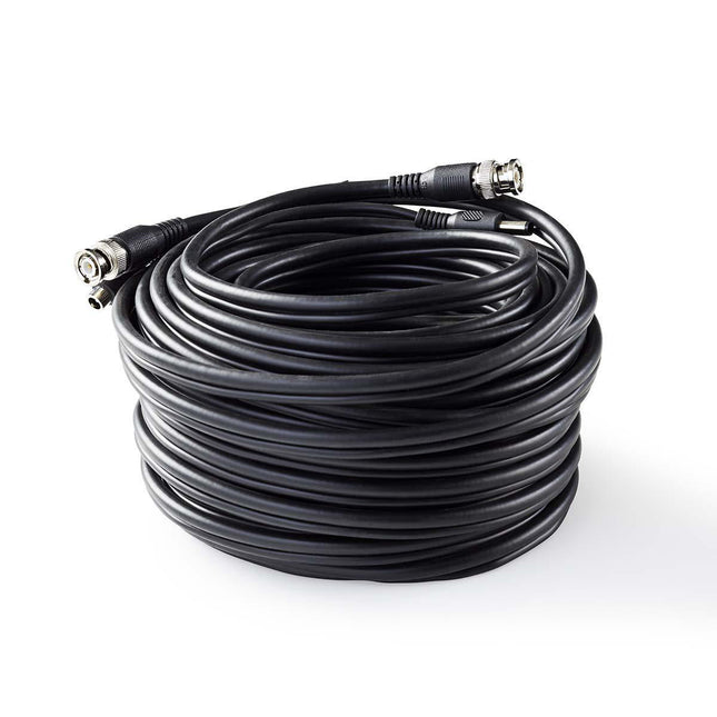 alarmsysteemexpert Coax en voeding combikabel 10 mtr