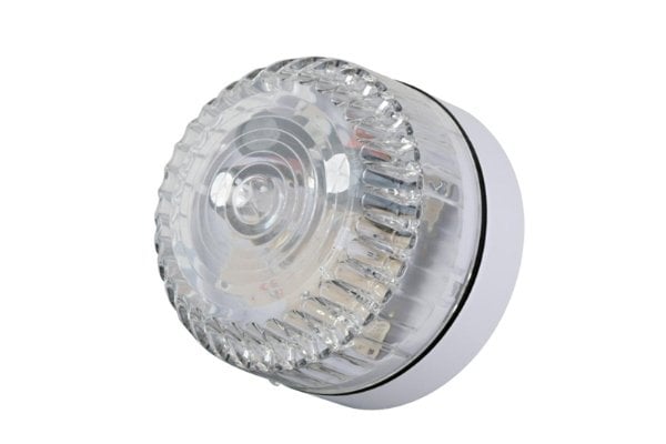 alarmsysteemexpert Professionele flitser, laag model. Wit flitslicht
