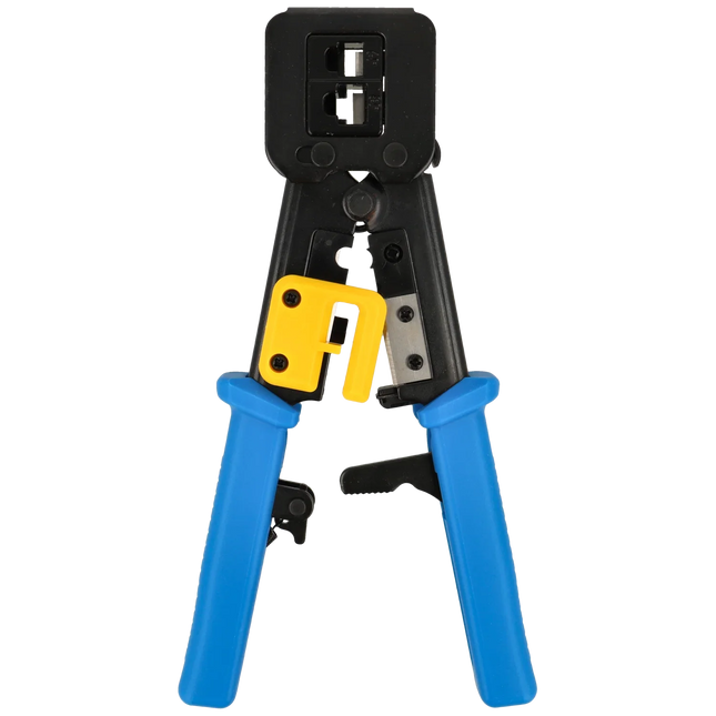 alarmsysteemexpert T-WC-05 Universele modulaire krimptang, RJ45 / RJ12 / RJ11 voor doorsteekconnectoren