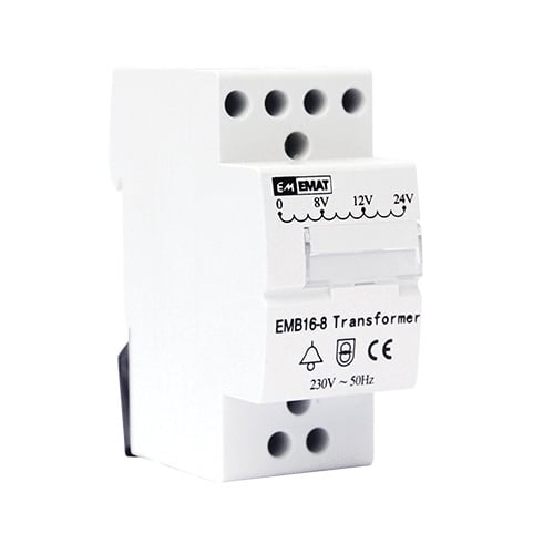 AlarmsysteemExpert.nl Beltrafo 8V-12V-24V  AC, geschikt voor o.a. video deurbellen