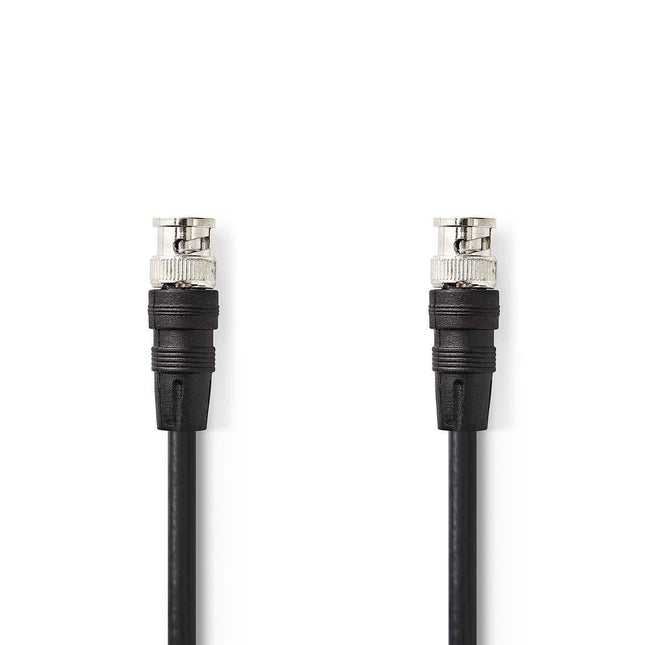 AlarmsysteemExpert.nl BNC-Videokabel BNC Male - BNC Male 2,0 m  Zwart