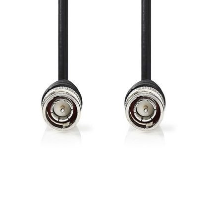 AlarmsysteemExpert.nl BNC-Videokabel BNC Male - BNC Male 2,0 m  Zwart