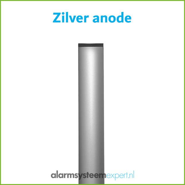 AlarmsysteemExpert.nl Cameramast 4 meter Ø 60mm met containerklemmen