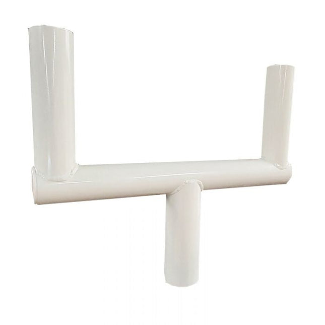 AlarmsysteemExpert.nl Cameramast T-stuk 90mm kleur wit Ral9010