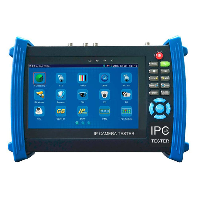 AlarmsysteemExpert.nl CCTV/ IP camera-tester voor IP, HD-TVI, HD-CVI en CVBS camera's (Tot 8MP/4K geschikt)