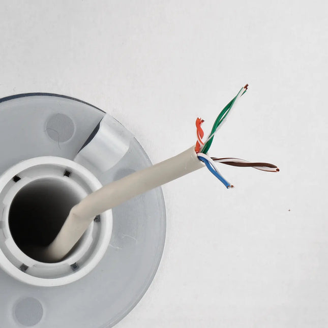 AlarmsysteemExpert.nl Netwerkkabel CAT5e UTP, 305 mtr, Solid aders, Indoor kabel