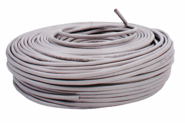 AlarmsysteemExpert.nl Netwerkkabel CAT6 F/UTP, 100 mtr op rol, 100% koper, Solid aders