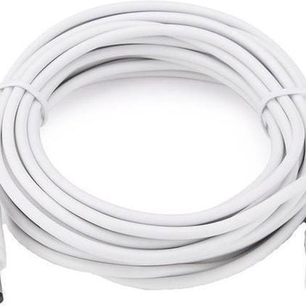AlarmsysteemExpert.nl Verlengkabel voeding 12volt 8mtr Wit
