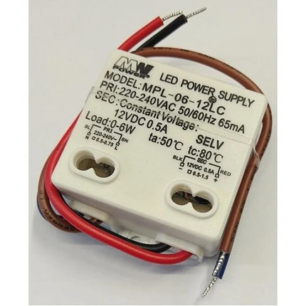 AlarmsysteemExpert.nl Voeding 12v 6w 0,5 Ampère - IP20