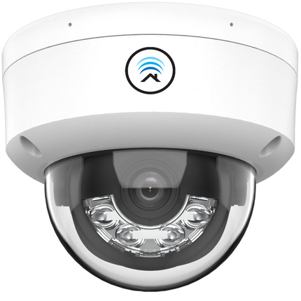 ASE Kit, 3x Dome, 8Mp 4K Ultra HD ColorVu Binnen camera, met NVR en bekabeling