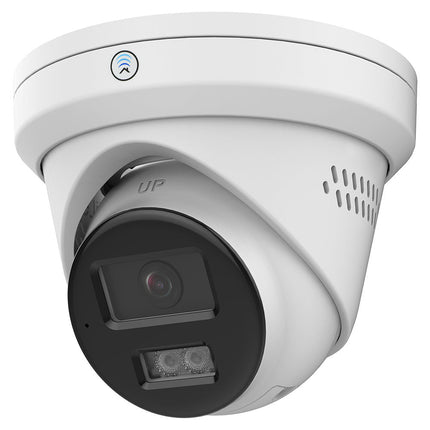ASE T383-L/S, 8MP/4K Smart Hybrid-Light Turret camera, PoE, Micro sd slot, 2weg-audio, HIK-Oem