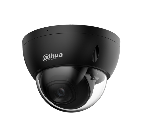 Dahua Black kit 2x Dome 4MP + Recorder & Bekabeling