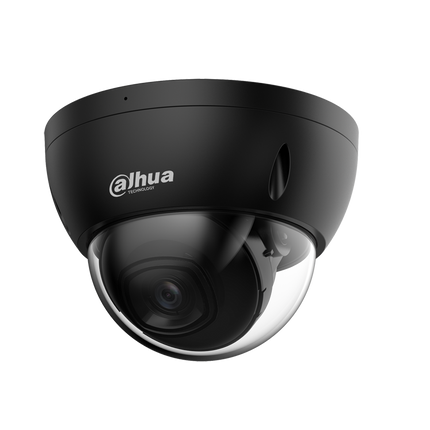 Dahua Black kit 4x Dome 4MP + Recorder & Bekabeling