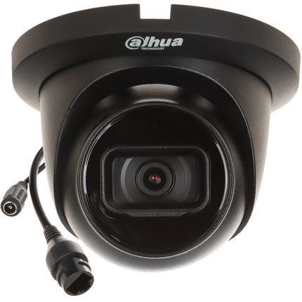 Dahua Black Kit 4x Turret 8 Mp + Recorder & Bekabeling