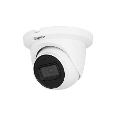 Dahua IPC-HDW2441TM-S 4MP IR WizSense Turret IR leds, SD slot, PoE, build-in Mic.