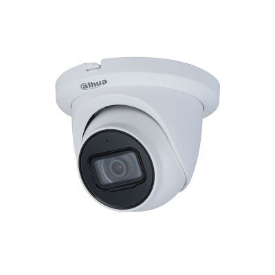 Dahua IPC-HDW2541TM-S-S2, 5MP Wizsense Turret IR leds 2.8mm, SD slot, Poe, Build in Mic.