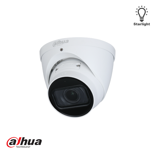 Dahua IPC-HDW3841T-ZS-S2 8MP Turret zoomlens 2.7-13.5mm, Wizsense, PoE, micro sd slot
