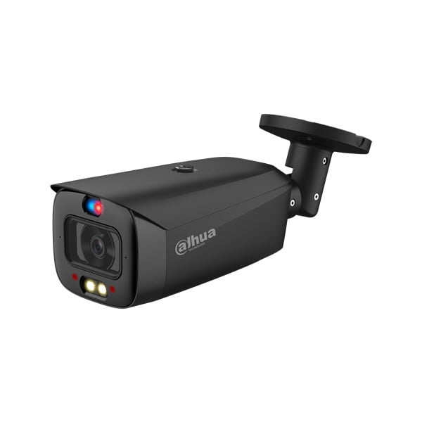 Dahua IPC-HFW3449T1-AS-PV-S4 Zwart, 4MP Full-color TIOC, PoE, Wizsense