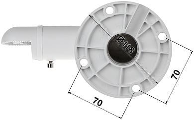 Dahua ITC237-PW6M-IRLZF1050-B 2MP WDR D/N 5-50mm Varifocal Lens incl. Montagebeugel