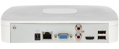 Dahua NVR4104-EI, 1x LAN, Geen PoE Geschikt voor 4 IP camera's