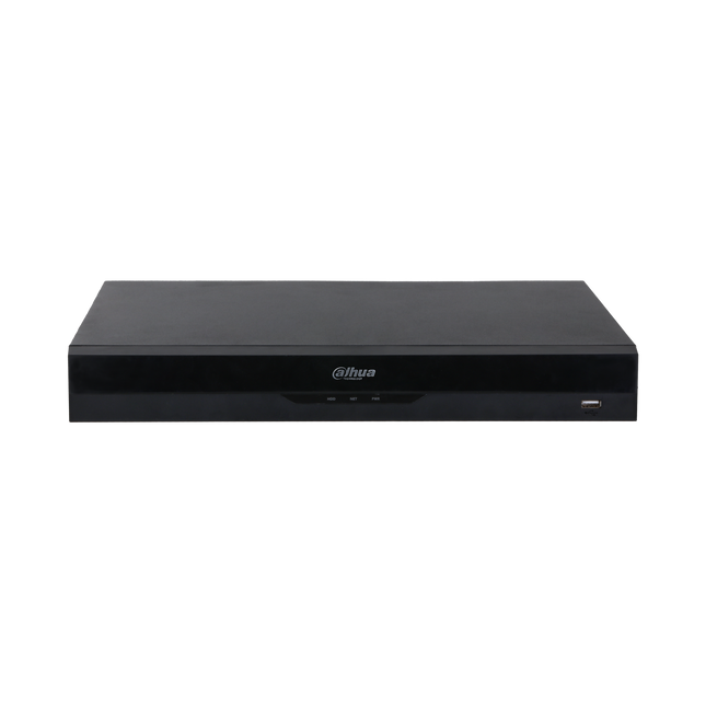 Dahua NVR5216-16P-EI, 16x PoE, Zonder Opslag, Geschikt voor 16 IP camera's