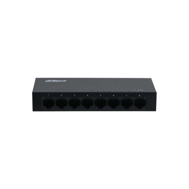 Dahua PFS3008-GT-V2, 8 Poorts Gigabit switch 1000Mbps