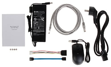 Dahua Set 4x Turret 4MP + Recorder & Bekabeling