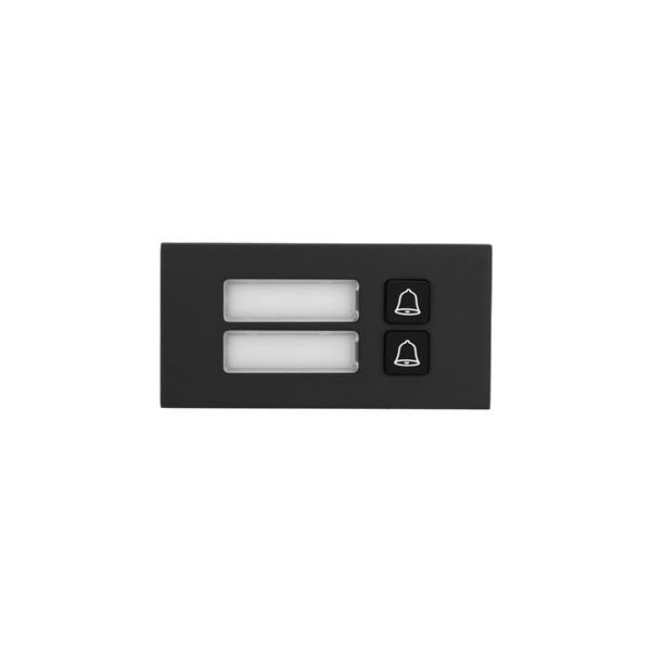 Dahua VTO4202FB-MB2 2-voudige beldrukker Zwart
