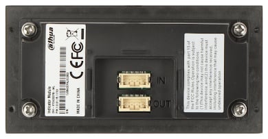 Dahua VTO4202FB-ML Indicator module Zwart