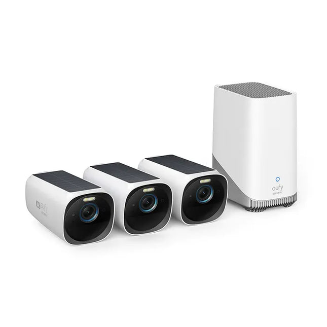 Eufy Eufycam 3  3-pack met 3 draadloze camera's en Homebase 3