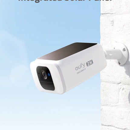 Eufy Security SoloCam S40 Solar 2K resolutie, Batterij met ingebouwd zonnepaneel