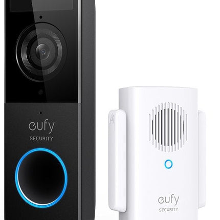 Eufy Slimme Video  Deurbelset Batterijgevoed 1080P Draadloze gong