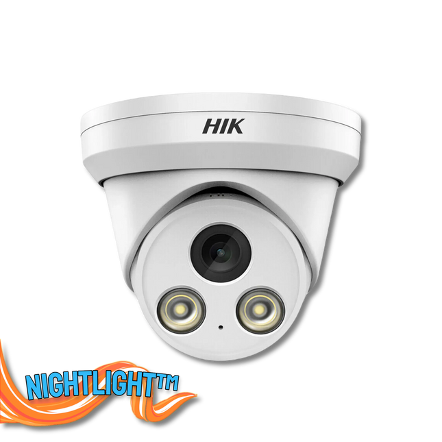 HIK HIK2387W, 8MP/4K, Full Color, Nightlight™, Microfoon, PoE
