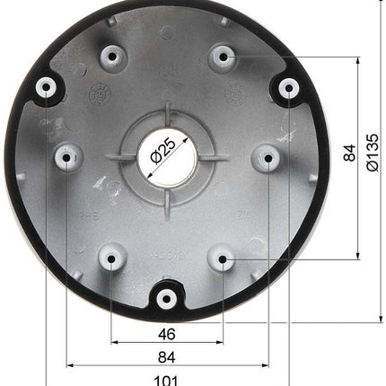 Hikvision DS-1271ZJ-135 plafondmontagebeugel
