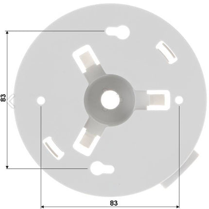 Hikvision DS-1280ZJ-PT3 montagebox