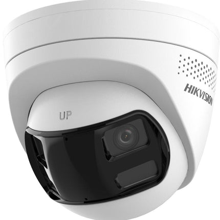 Hikvision DS-2CD1383G2P-LIUF, 8MP 180 graden camera, Dual Lens, Smart Hybrid Light, PoE