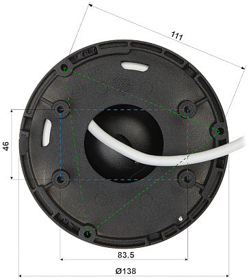 Hikvision DS-2CD2386G2H-IU 8MP Acusense Darkfighter SD-slot PoE IR-Led Microfoon