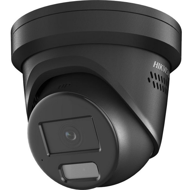 Hikvision DS-2CD2387G2H-LISU/SL Zwart 8MP ColorVu Hybrid Turret Flitslicht/Sirene