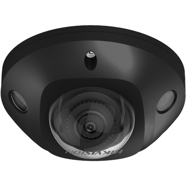 Hikvision DS-2CD2546G2-IS 4MP Mini dome SD slot PoE IR-Led Microfoon Black