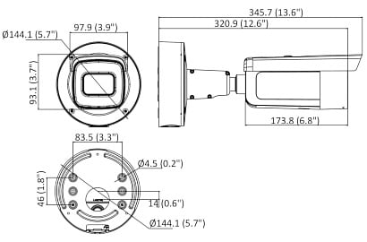 Hikvision DS-2CD2686G2-IZSU/SL | 8MP | 2.8-12mm Zoomlens| Acusense | PoE | SD-slot | IR-Led | Flitslicht/Sirene