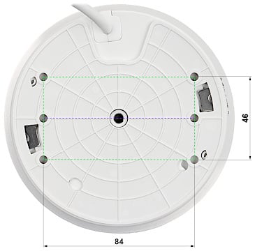 Hikvision DS-2DE2A404IW-DE3/W | 4 Megapixel | Binnen/Buiten | Nachtzicht | Mini | Wifi | 12v/PoE