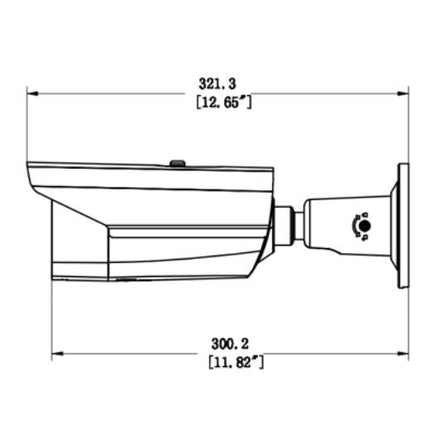 Hikvision DS-2TD2617-6/QA 160x120/4MP HeatPro Bullet Thermische openingshoek  25°