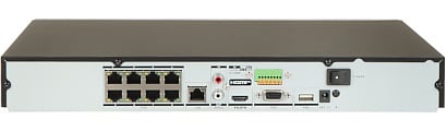 Hikvision DS-7608NXI-K2/8P 8 kanalen 4K NVR HDMI en PoE DEMO