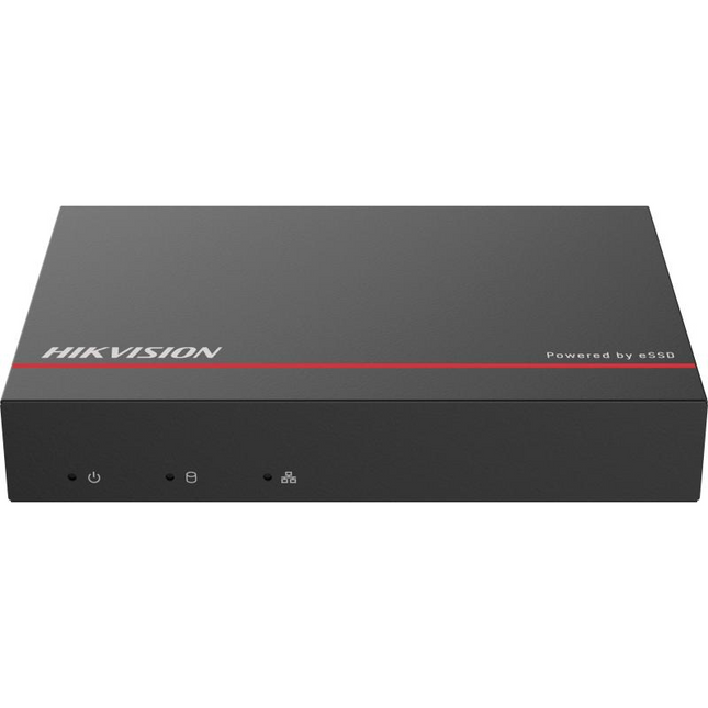 Hikvision DS-E04NI-Q1/4P,  incl. 1 of 2TB SSD Geschikt voor 4 IP camera's 4x PoE